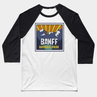 Banff National Park Baseball T-Shirt